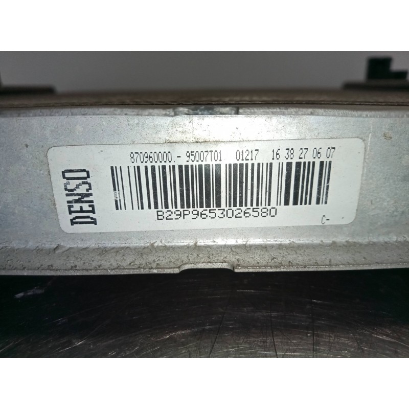 Recambio de radiador agua para citroën c3 1.4 hdi referencia OEM IAM 9653026580  