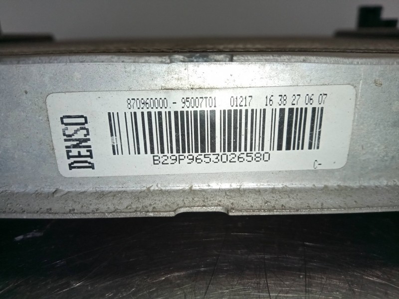 Recambio de radiador agua para citroën c3 1.4 hdi referencia OEM IAM 9653026580  