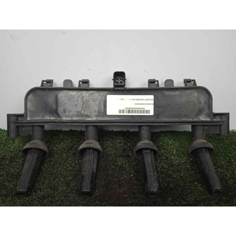 Recambio de bobina encendido para peugeot 206 berlina 1.1 referencia OEM IAM 0986221034 4.PINES 4.CONECTORES