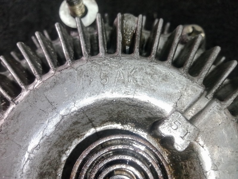 Recambio de ventilador viscoso motor para opel frontera a 2.8 turbodiesel referencia OEM IAM 5AK  