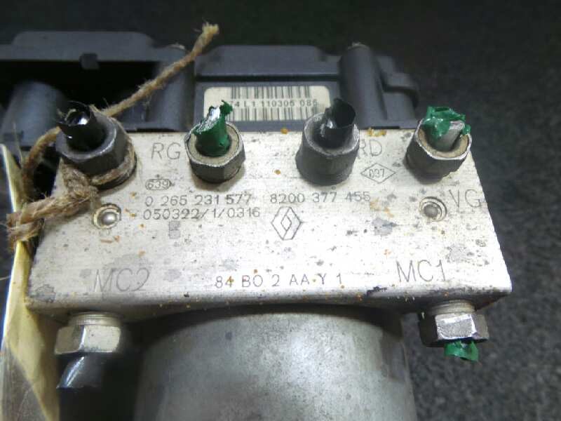 Recambio de abs para renault megane ii berlina 3p emotion referencia OEM IAM 0265800440-0265231577-8200377455 BOSCH 