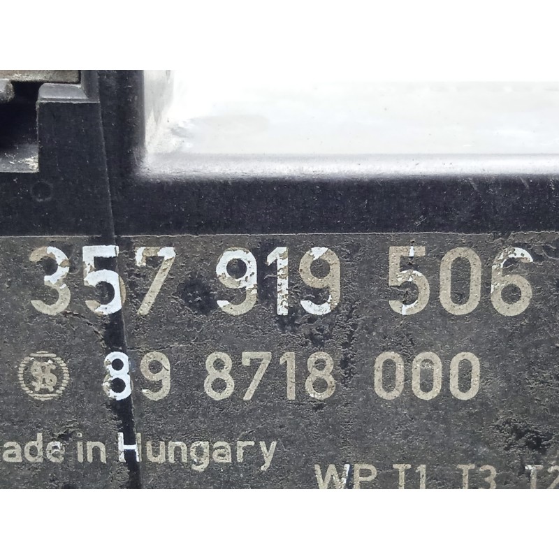 Recambio de resistencia electroventilador para ford galaxy (vx) referencia OEM IAM 357919506-898718000 4 + 10.PINES 