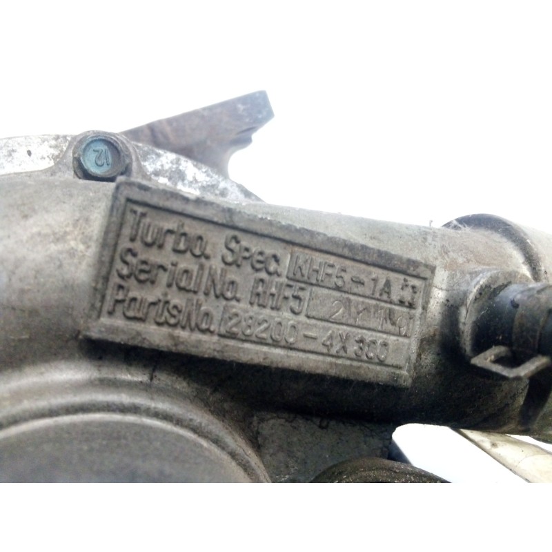 Recambio de turbocompresor para kia carnival ii 2.9 crdi cat referencia OEM IAM 282004X300  