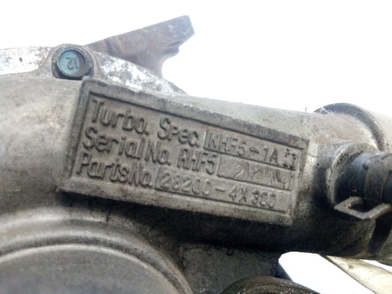 Recambio de turbocompresor para kia carnival ii 2.9 crdi cat referencia OEM IAM 282004X300  