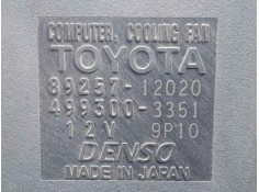 Recambio de resistencia electroventilador para toyota auris 1.4 turbodiesel cat referencia OEM IAM 8925712020-4993003351 3+2.PIN 2