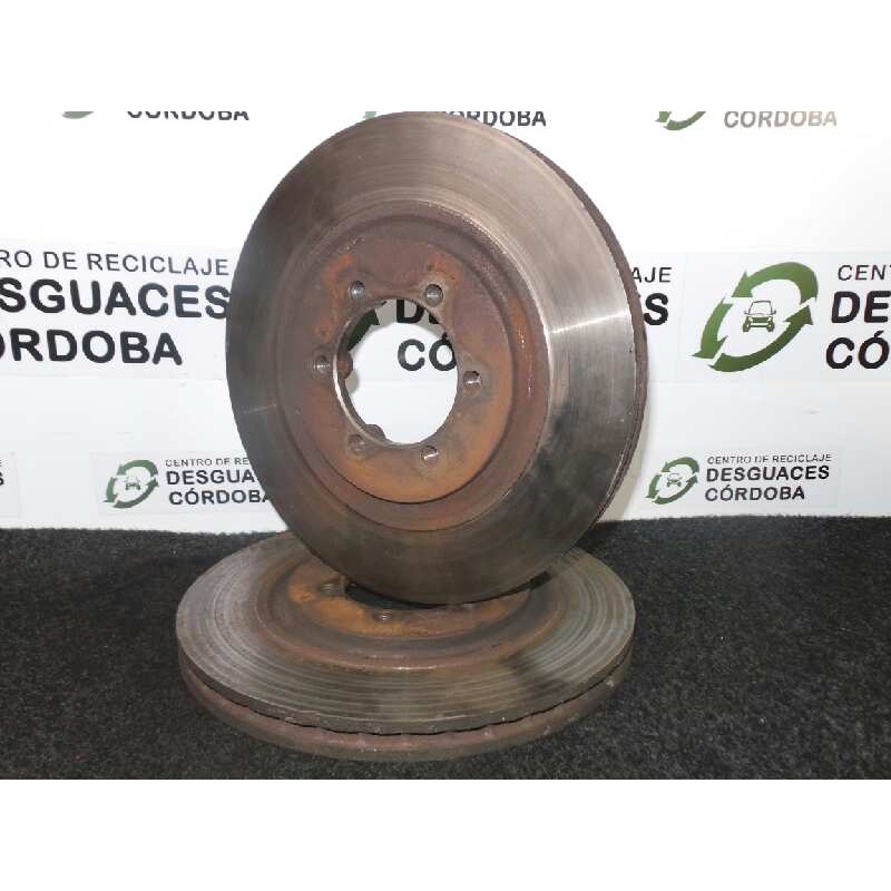 Recambio de disco freno delantero para ssangyong rexton 2.7 turbodiesel cat referencia OEM IAM 293MM 293MM - 24MM VENTILADO