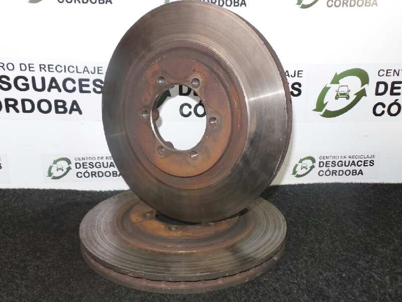 Recambio de disco freno delantero para ssangyong rexton 2.7 turbodiesel cat referencia OEM IAM 293MM 293MM - 24MM VENTILADO