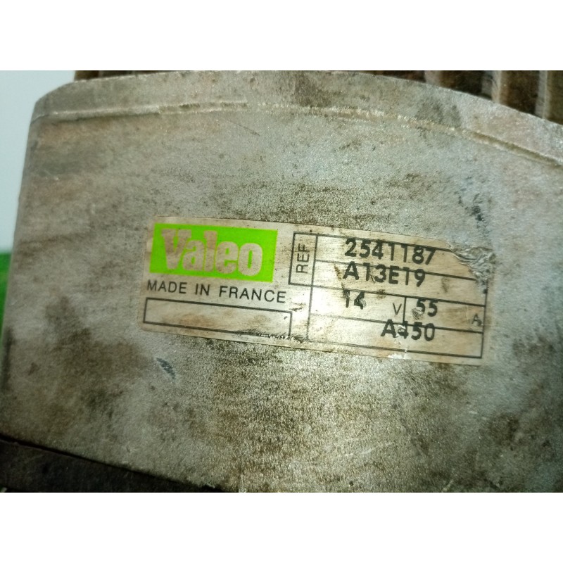 Recambio de alternador para seat malaga 1.5 referencia OEM IAM 2541187-A13E19  55 A