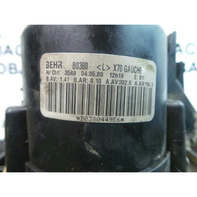 Recambio de motor calefaccion para renault master ii phase 2 caja cerrada 2.5 dci diesel cat referencia OEM IAM  98-09 - SIN.CLI
