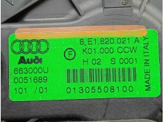 Recambio de motor calefaccion para audi a4 berlina (8e) 1.9 tdi referencia OEM IAM 8E1820021A-663000U-0051689 CON.CLIMA Ø DIAMET 2