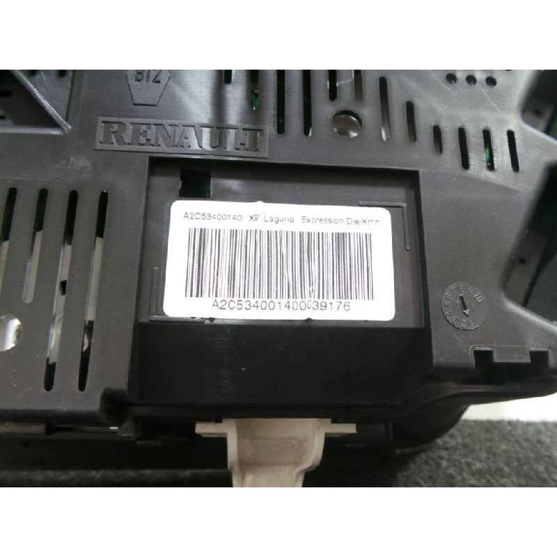 Recambio de cuadro instrumentos para renault laguna iii 2.0 dci diesel fap referencia OEM IAM 248106617R-A2C53400140  