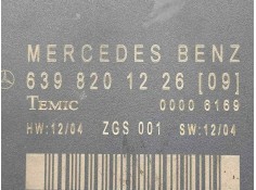 Recambio de modulo electronico para mercedes-benz vito caja cerrada 6.03  2.1 cdi cat referencia OEM IAM 6398201226-00006169   2
