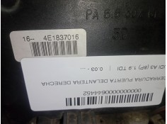 Recambio de cerradura puerta delantera derecha para audi a3 (8p) 1.9 tdi referencia OEM IAM 4E1837016 3.PUERTAS - 7.PINES  2