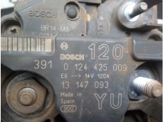 Recambio de alternador para opel vectra a 2.0 referencia OEM IAM 0124425009-13147093 120AH - BOSCH POLEA.FIJA - 6.CANALES 2