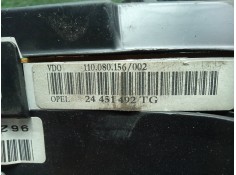 Recambio de cuadro instrumentos para opel astra g berlina 1.7 16v dti cat (y 17 dt / lr6) referencia OEM IAM 110080156002-244514 2