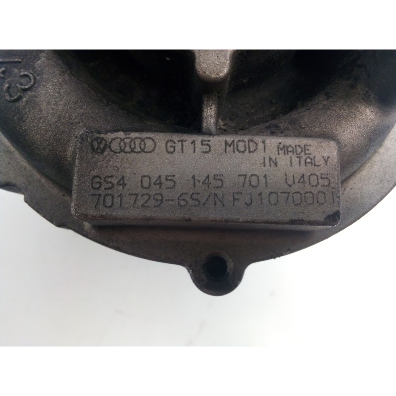Recambio de turbocompresor para volkswagen polo (9n1) 1.4 tdi referencia OEM IAM 045145701-GS4045145701V405-7017296-FJ107000-GT1