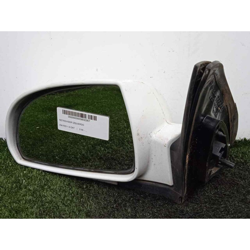 Recambio de retrovisor izquierdo para kia rio 1.3 cat referencia OEM IAM  03-06 - ELECTRICO BLANCO