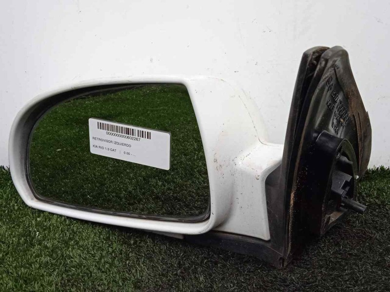 Recambio de retrovisor izquierdo para kia rio 1.3 cat referencia OEM IAM  03-06 - ELECTRICO BLANCO