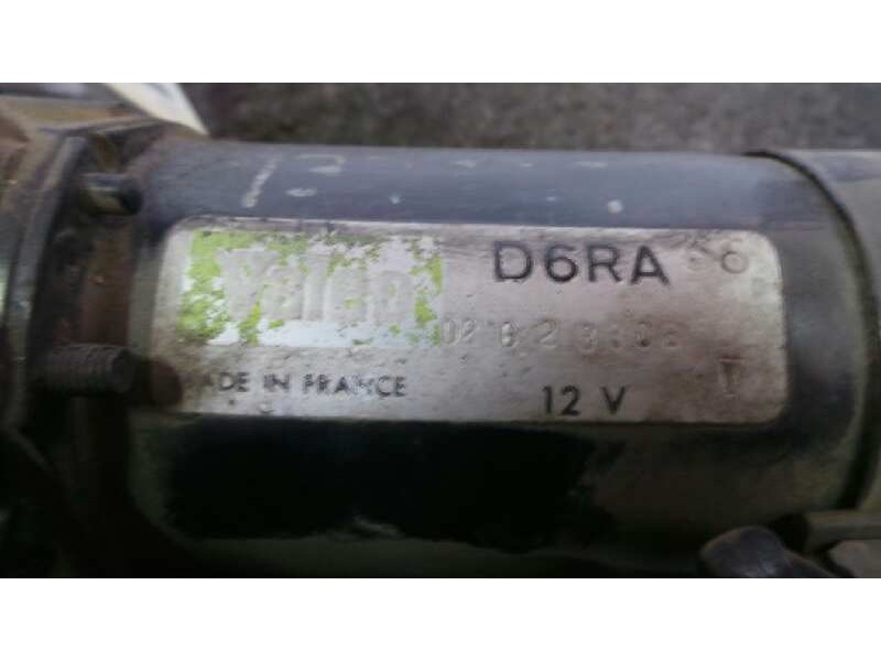 Recambio de motor arranque para peugeot 405 berlina 1.9 cat referencia OEM IAM D6RA66 VALEO D6RA66