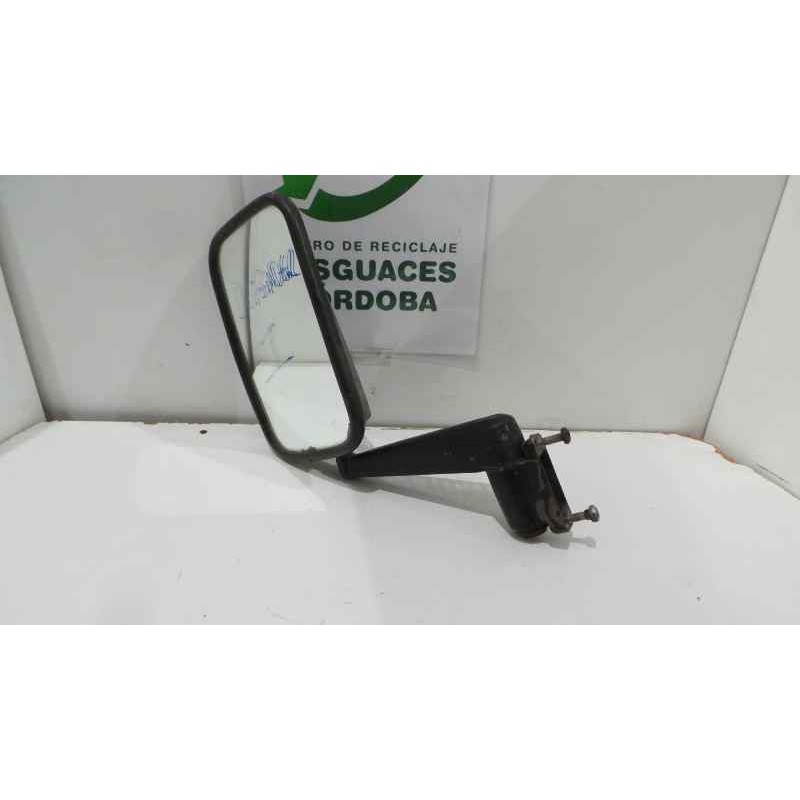 Recambio de retrovisor izquierdo para land rover defender (ld) 2.5 td5 referencia OEM IAM  MANUAL NEGRO PLASTICO