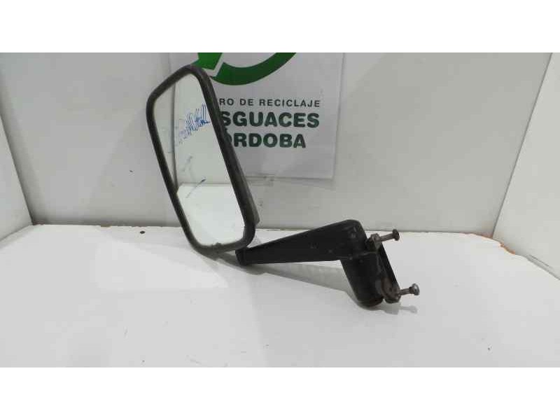 Recambio de retrovisor izquierdo para land rover defender (ld) 2.5 td5 referencia OEM IAM  MANUAL NEGRO PLASTICO