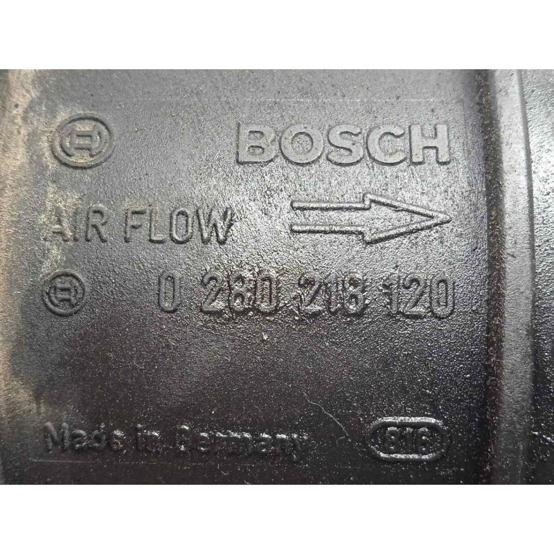 Recambio de caudalimetro para fiat stilo (192) 1.9 jtd cat referencia OEM IAM 0280218120 BOSCH 5.PINES