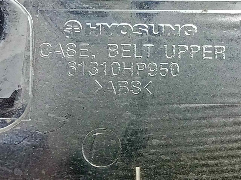 Recambio de moldura para hyosung st 700i referencia OEM IAM 61310HP950 TAPA.CORREA CUBRECADENA