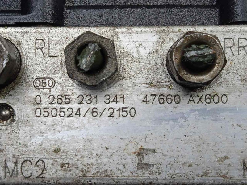 Recambio de abs para nissan micra (k12e) 1.2 cat referencia OEM IAM 0265800319-0265231341-05052462150-47660AX600  