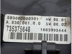 Recambio de mando climatizador para fiat stilo (192) 1.9 jtd cat referencia OEM IAM 735375648-A83006100   2