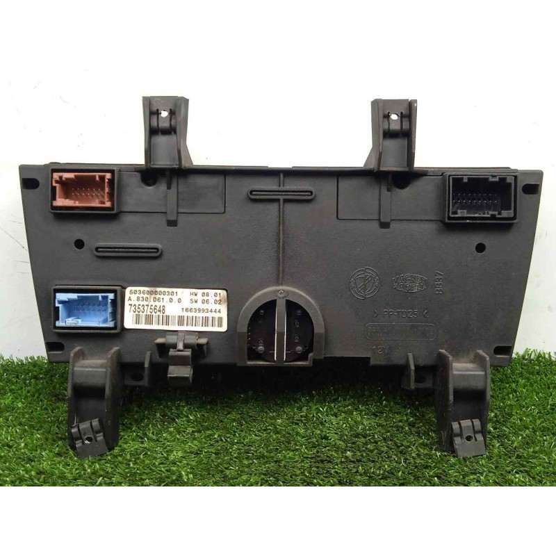 Recambio de mando climatizador para fiat stilo (192) 1.9 jtd cat referencia OEM IAM 735375648-A83006100  