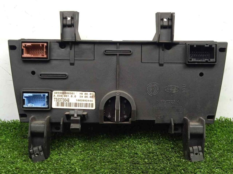 Recambio de mando climatizador para fiat stilo (192) 1.9 jtd cat referencia OEM IAM 735375648-A83006100  