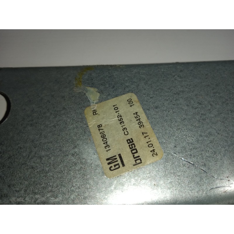 Recambio de elevalunas trasero derecho para opel astra k lim. 5türig selective referencia OEM IAM 13406678-C31352101-C46110100  