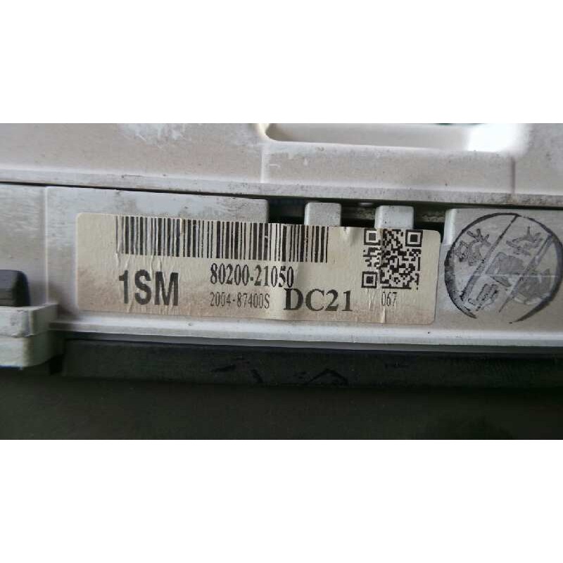 Recambio de cuadro instrumentos para ssangyong rodius 2.7 turbodiesel cat referencia OEM IAM 8020021050-200487400S  