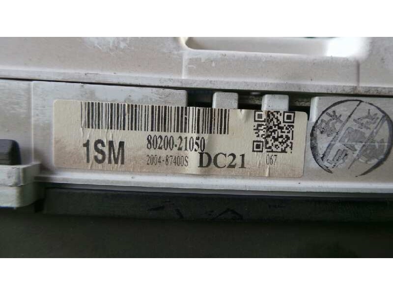Recambio de cuadro instrumentos para ssangyong rodius 2.7 turbodiesel cat referencia OEM IAM 8020021050-200487400S  