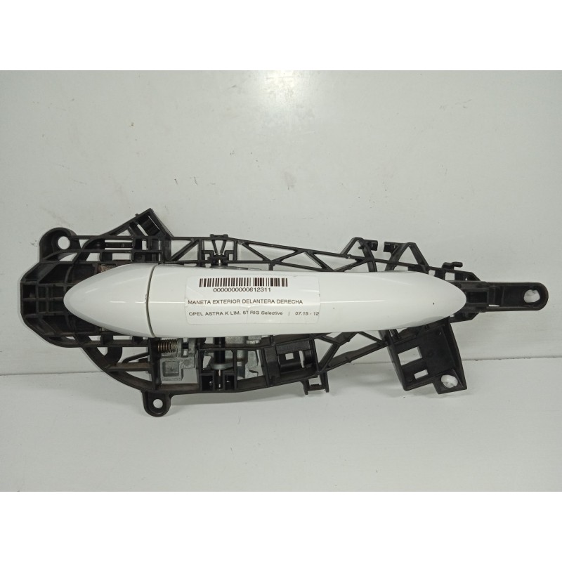 Recambio de maneta exterior delantera derecha para opel astra k lim. 5türig selective referencia OEM IAM 13506030  