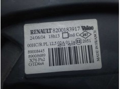 Recambio de faro izquierdo para renault kangoo (f/kc0) 1.5 dci diesel referencia OEM IAM 8200183917 03-07 - AMBAR FONDO.NEGRO 2