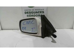 Recambio de retrovisor izquierdo para honda civic berlina (eg/eh) 1.5 cat referencia OEM IAM  MANUAL BLANCO