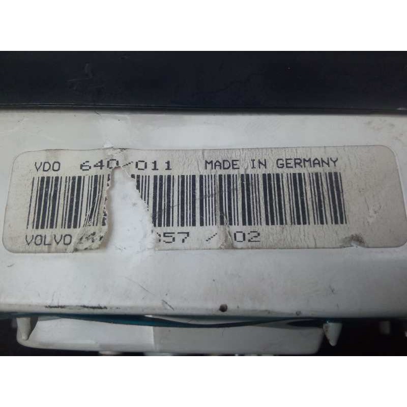 Recambio de cuadro instrumentos para volvo serie 460 1.8 referencia OEM IAM 466857-640011 VDO 