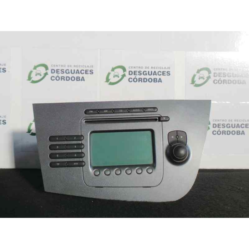 Recambio de sistema audio / radio cd para seat leon (1p1) referencia OEM IAM 1P1035152N87 BLAUPUNKT 