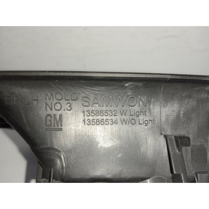 Recambio de maneta interior trasera izquierda para opel astra k lim. 5türig selective referencia OEM IAM 13586532-13586534  
