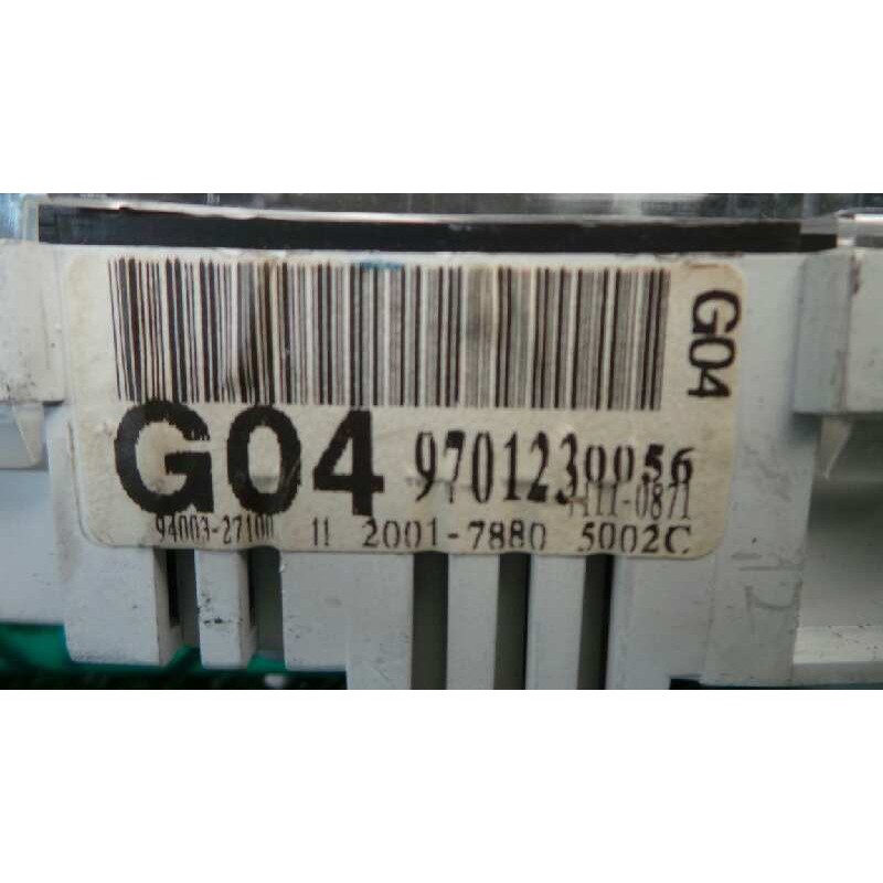 Recambio de cuadro instrumentos para hyundai coupe (j2) referencia OEM IAM 9400327100-9701230056  