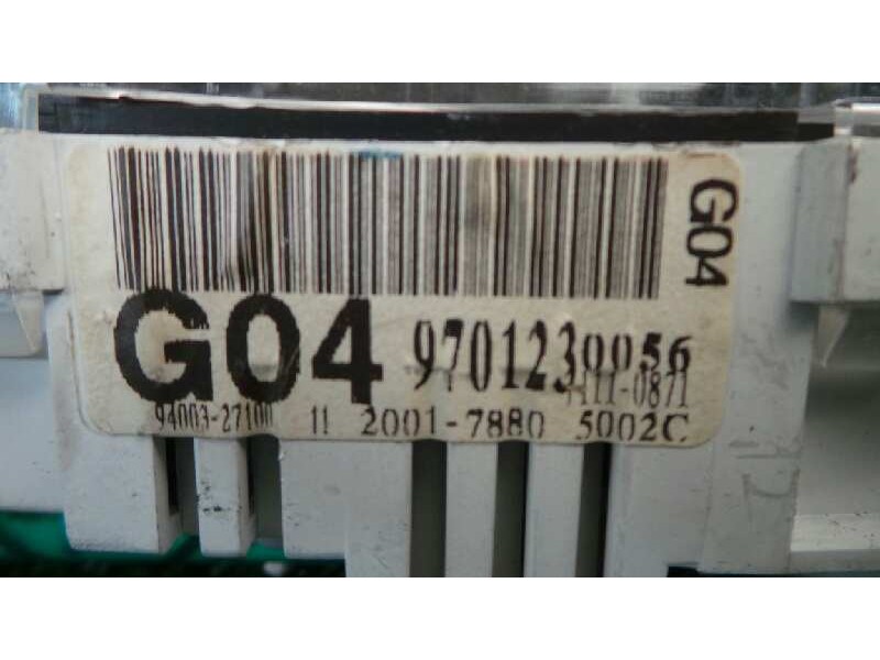 Recambio de cuadro instrumentos para hyundai coupe (j2) referencia OEM IAM 9400327100-9701230056  
