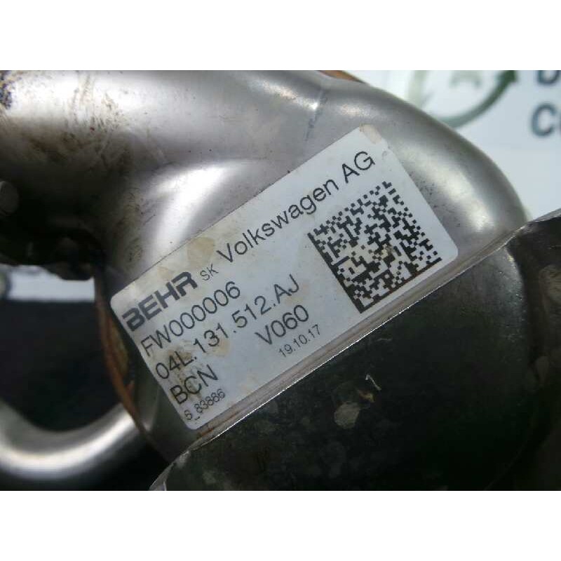 Recambio de enfriador gases egr para volkswagen caddy ocio outdoor 4motion bmt referencia OEM IAM 04L131512AJ BEHR 