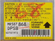 Recambio de centralita airbag para mitsubishi outlander (cu0w) 2.0 cat referencia OEM IAM MR587868-W2T61972   2