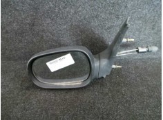 Recambio de retrovisor izquierdo para renault clio i fase i+ii (b/c57) 1.4 referencia OEM IAM  MANUAL NEGRO / PLASTICO