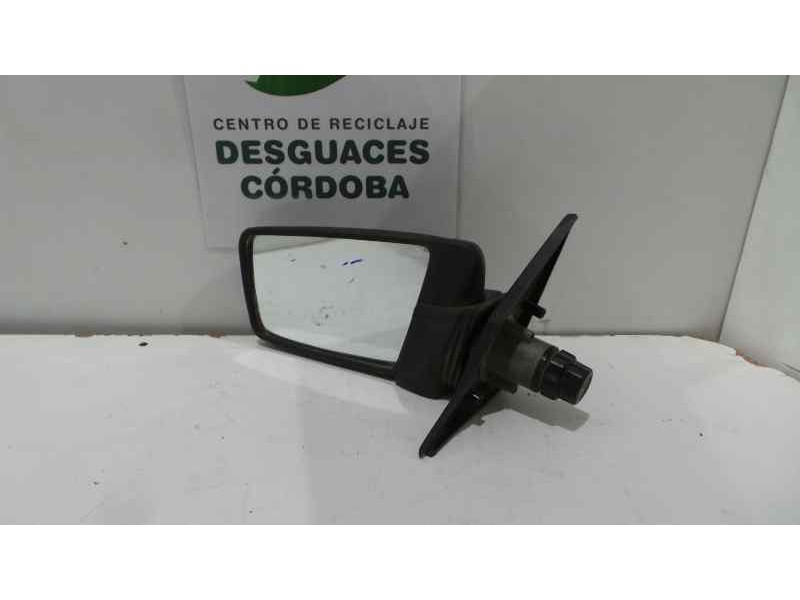 Recambio de retrovisor izquierdo para peugeot 505 berlina referencia OEM IAM  1.SERIE - MANUAL NEGRO PLASTICO