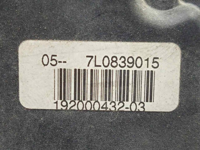 Recambio de cerradura puerta trasera izquierda para seat altea (5p1) 2.0 tdi referencia OEM IAM 7L0839015  7.PINES