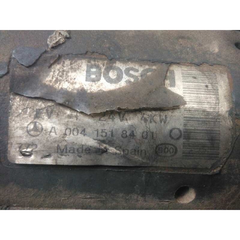 Recambio de motor arranque para mercedes-benz 814 referencia OEM IAM A0041518401 24 V 9 DIENTES