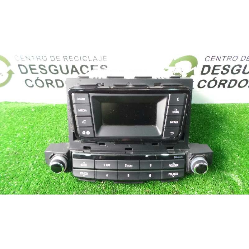 Recambio de sistema audio / radio cd para hyundai tucson referencia OEM IAM 96170D70104X  
