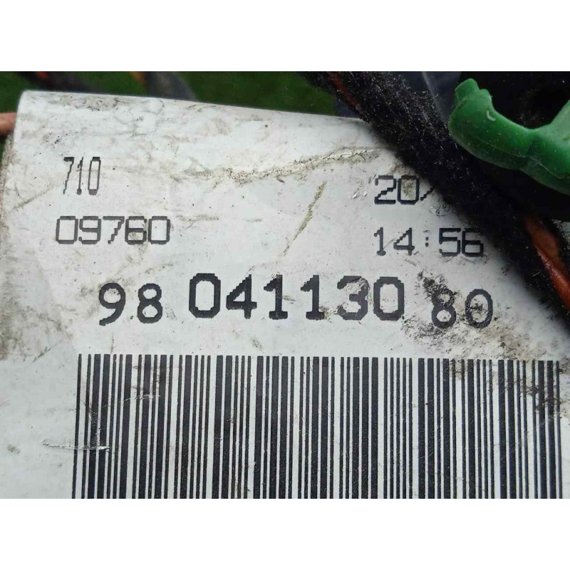 Recambio de instalacion electrica para peugeot 508 2.0 16v hdi fap referencia OEM IAM 9804113080 PUERTA TRASERA DRECHA 